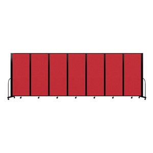 4' H Full Motion Divider w/ Black Frame