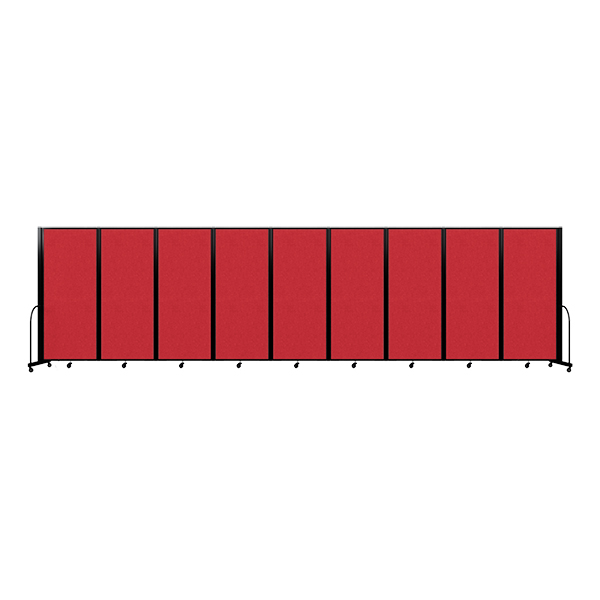 4' H Full Motion Divider w/ Black Frame