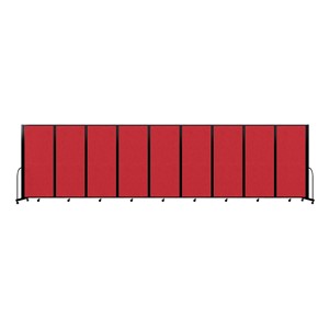 4' H Full Motion Divider w/ Black Frame