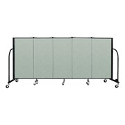 4' H Vinyl Freestanding Portable Partition