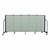 4' H Vinyl Freestanding Portable Partition - 5 Panels (9' 5" L) - Mint