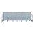 4' H Vinyl Freestanding Portable Partition - 7 Panels (13' 1' L) - Blue Tide