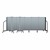 4' H Vinyl Freestanding Portable Partition - 7 Panels (13' 1' L) - Blue Tide