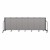 4' H Vinyl Freestanding Portable Partition - 7 Panels (13' 1' L) - Granite