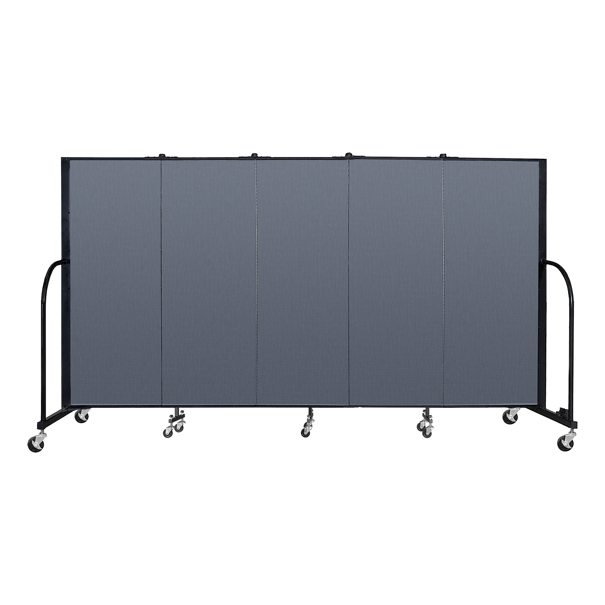 5' H Freestanding Portable Partition - Indigo