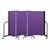 4' H Freestanding Portable Partition - 5 Panels (9' 5" L)
