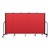 5' H Freestanding Portable Partition - Red