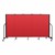 5' H Freestanding Portable Partition - Red
