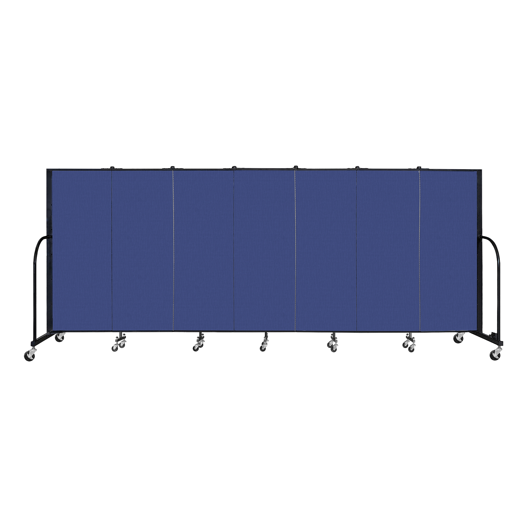 4' H Freestanding Portable Partition - Blue