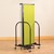 4' H Freestanding Portable Partition - 7 Panels (13' 1" L) - Folded