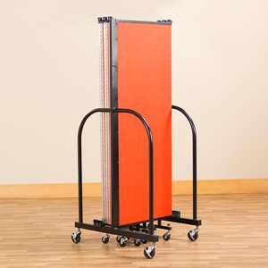 4' H Freestanding Portable Partition - Folded
