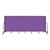 4' H Freestanding Portable Partition - Purple