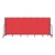 4' H Freestanding Portable Partition - Red
