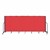 4' H Freestanding Portable Partition - Red