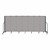 5' H Vinyl Freestanding Portable Partition - 7 Panels (13' 1" L) - Granite