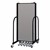 5' H Vinyl Freestanding Portable Partition - Closed