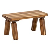 Outerspaces Wooden Bench