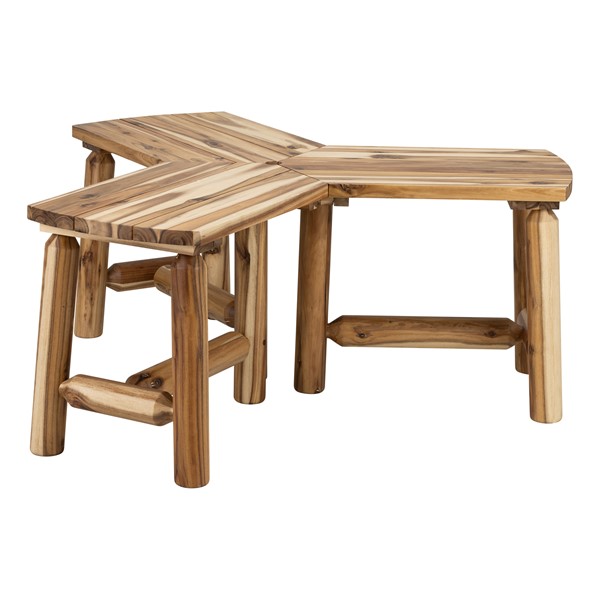 Outer Spaces Wooden Work Around Sensory Table and Bench Set