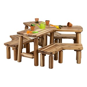 Wooden Workaround Benches - 3 pack (12” Seat Height)