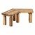 Wooden Workaround Benches - 3 pack (12” Seat Height)