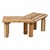 Wooden Workaround Benches - 3 pack (12” Seat Height)