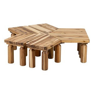 Wooden Workaround Benches - 3 pack (12” Seat Height)