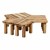 Wooden Workaround Benches - 3 pack (12” Seat Height)