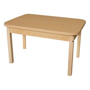 Rectangle High-Pressure Laminate Table