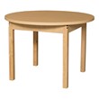 Round High-Pressure Laminate Table (36" Diameter)