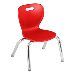 Shapes Series Kids Plastic Chair - Red