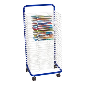 Art Drying Rack (17 1/2" W x 14 1/2" D x 38" H) - Shown w/ art projects