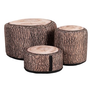 Outdoor/Indoor Floor Pouf - 8" H