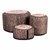 Outdoor/Indoor Floor Pouf - 8" H