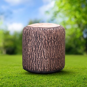 Outdoor/Indoor Floor Pouf - 14" W x 14" H