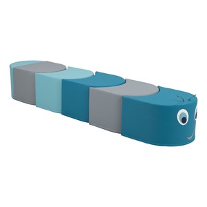 Foam Elephant Stool and Caterpillar Bench