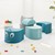 Foam Elephant Stool and Caterpillar Bench