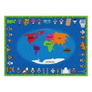 World Landmarks Rug
