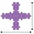 Foam Soft Seating - Puzzle Piece Plus Bench Nine Piece Assorted Set - Dimensions