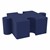 Foam Soft Seating - Puzzle Piece Shape - Navy