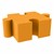 Foam Soft Seating - Puzzle Piece Shape - Sunflower