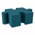Foam Soft Seating - Puzzle Piece Shape - Teal