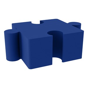 Foam Soft Seating - Puzzle Piece - Blue