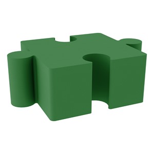 Foam Soft Seating - Puzzle Piece - Green