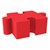 Foam Soft Seating - Puzzle Piece - Red