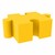 Foam Soft Seating - Puzzle Piece - Yellow