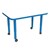 Shapes Accent Series Rectangle Collaborative Table w/ Whiteboard Top & Casters