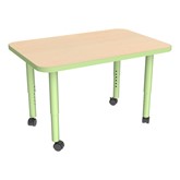 Accent Series Preschool Rectangle Collaborative Table