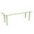 Shapes Accent Series Rectangle Collaborative Table w/ Whiteboard Top & Glides - Green Apple