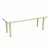Shapes Accent Series Rectangle Collaborative Table w/ Whiteboard Top & Glides (24" W x 60" L) - Green Apple