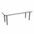 Shapes Accent Series Rectangle Collaborative Table w/ Whiteboard Top & Glides (24" W x 60" L) - North Sea